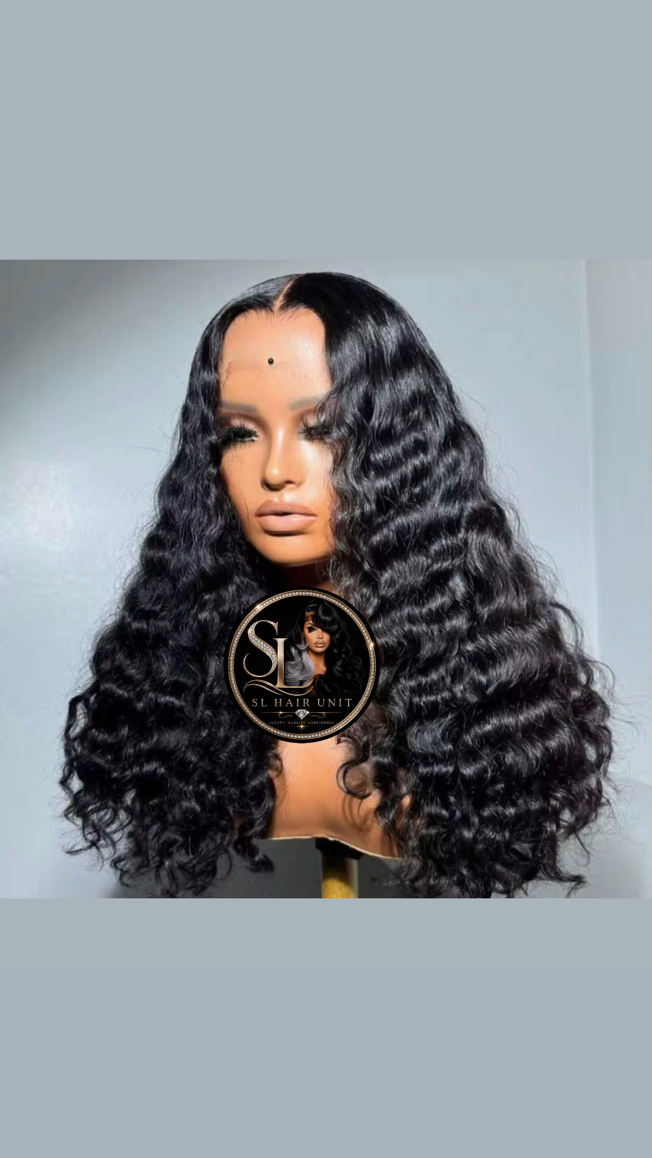 Loose curly
