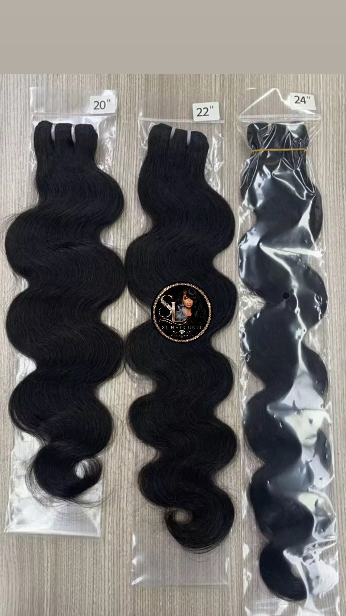 Body wave bundles 20”22”24”